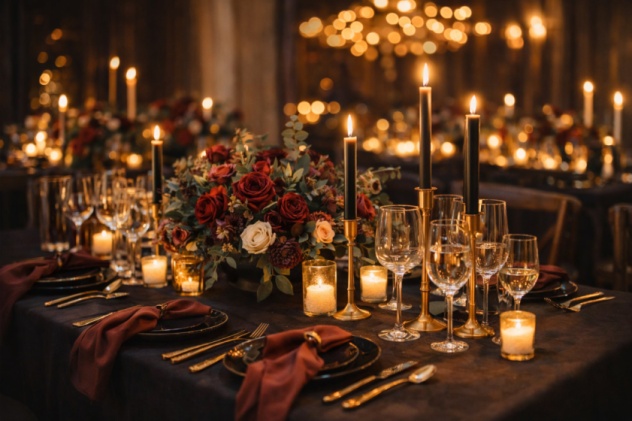 Mood de Seară | Decorațiuni pentru Nuntă