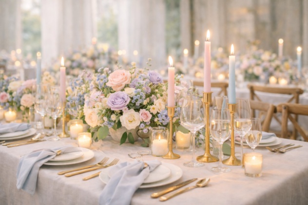 Pastel Fresh | Decorațiuni pentru Nuntă